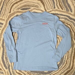 Vineyard Vines Sky Blue Long Sleeve Tee